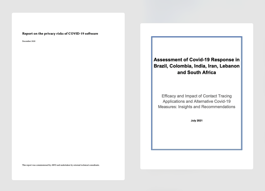 Report: Covid-19 App Project Reports